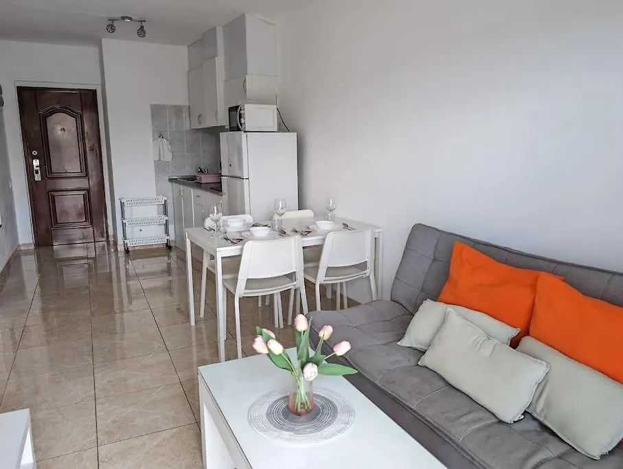 Bright Cosy 1Br Apt 7 Min To Beach Siam Park Mall Playa de las Americas  Lägenhet