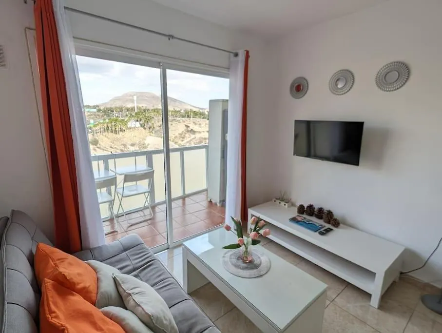 Lägenhet Bright Cosy 1Br Apt 7 Min To Beach Siam Park Mall Playa de las Americas